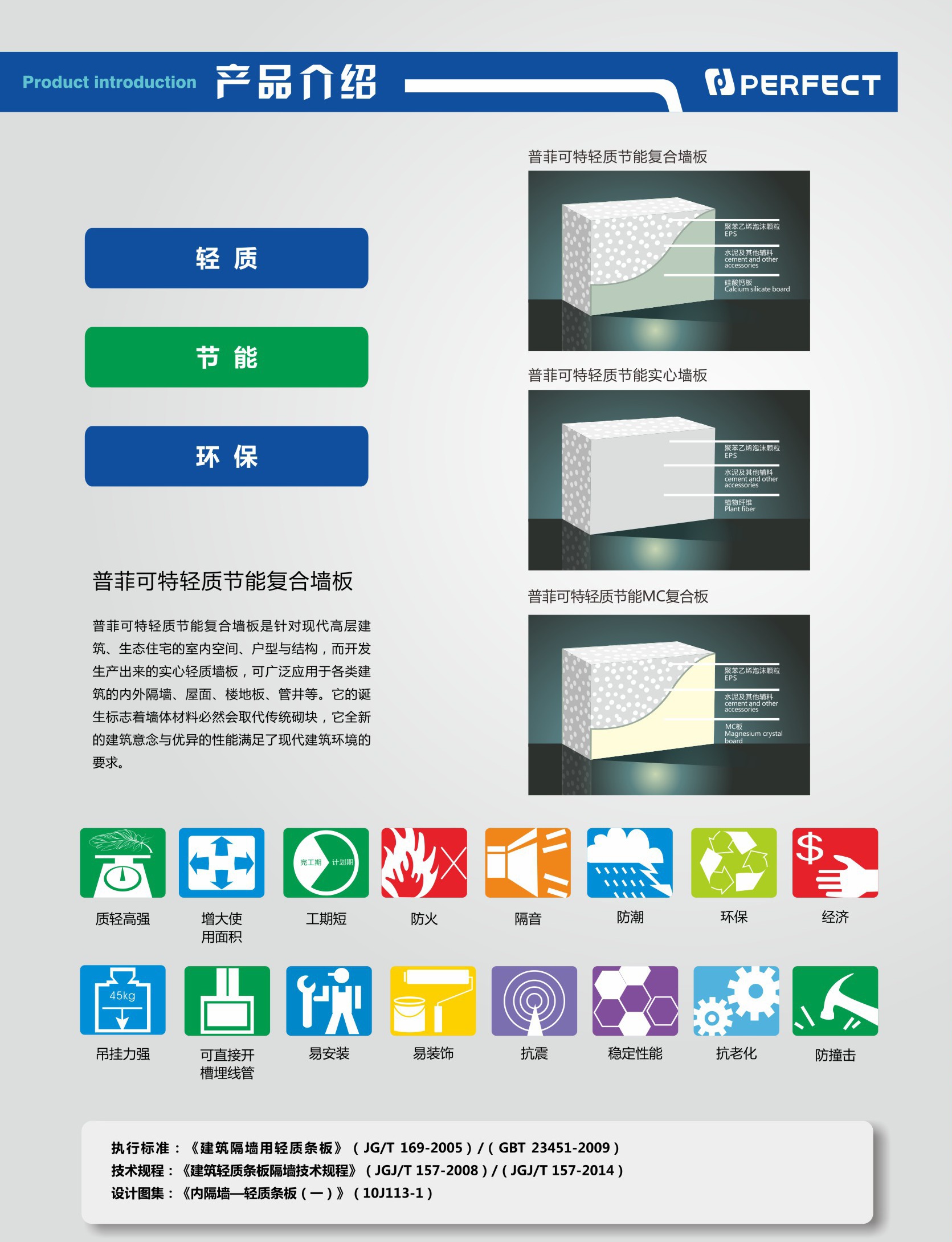 百乐博轻质防火墙板简介