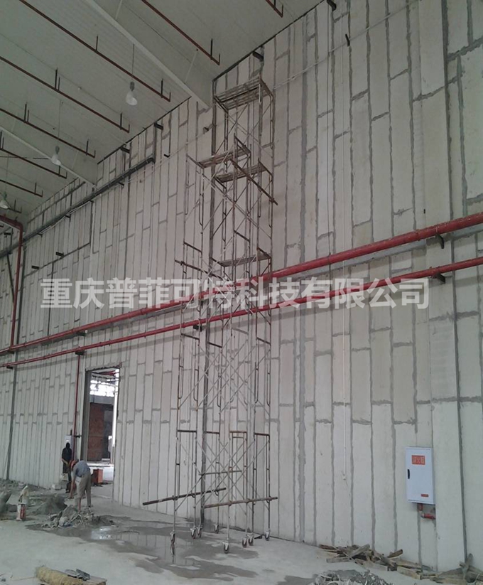 百乐博轻质隔墙板案例