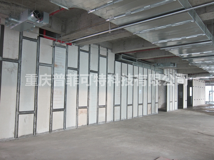 百乐博轻质隔墙板案例